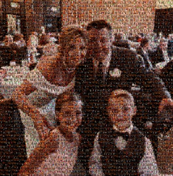 A Formal Family Affair photo mosaic