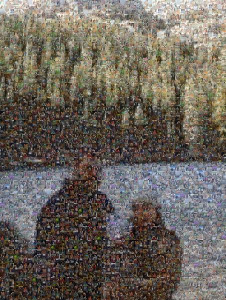 A Young Family photo mosaic