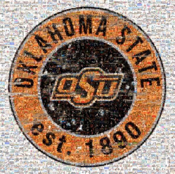 Oklahoma State University photo mosaic