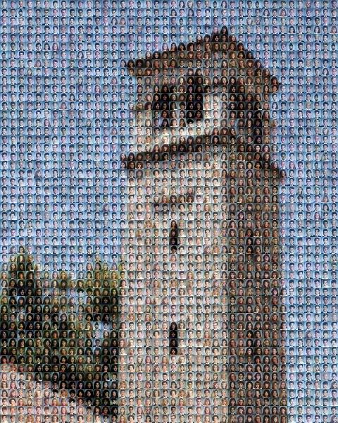 Bell Tower photo mosaic