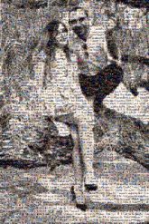 An Anniversary Portrait black and white engagement couple love romantic portrait engaged fiance husband wife marriage anniversary