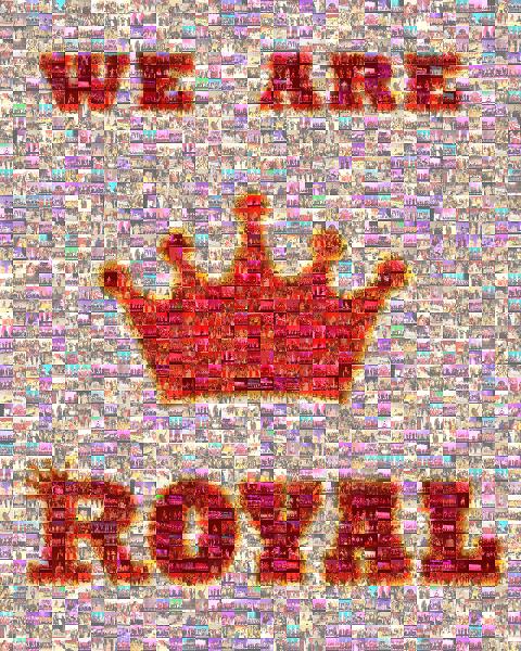 We Are Royal photo mosaic