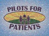 Pilots for Patients pilots patients words text letters people icons symbols shapes organizations gradients graphics