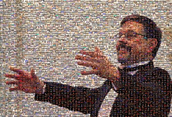 Orator photo mosaic