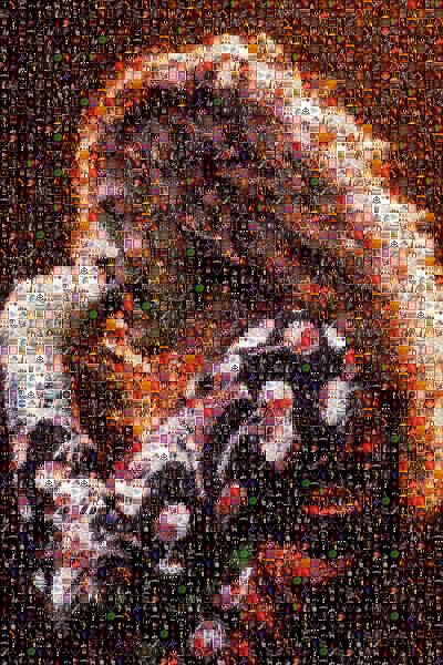 Led Zeppelin photo mosaic