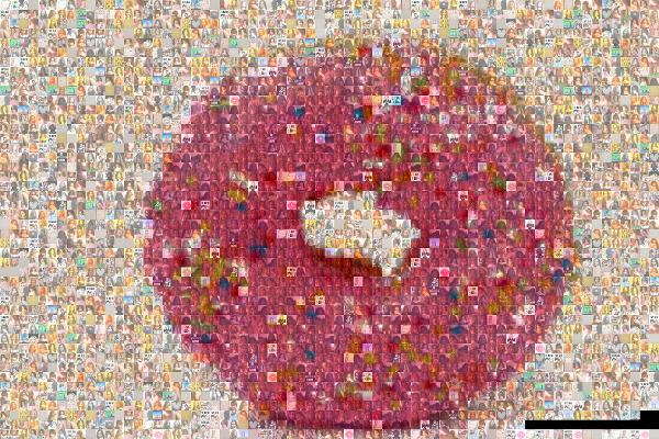 A Delicious Donut photo mosaic