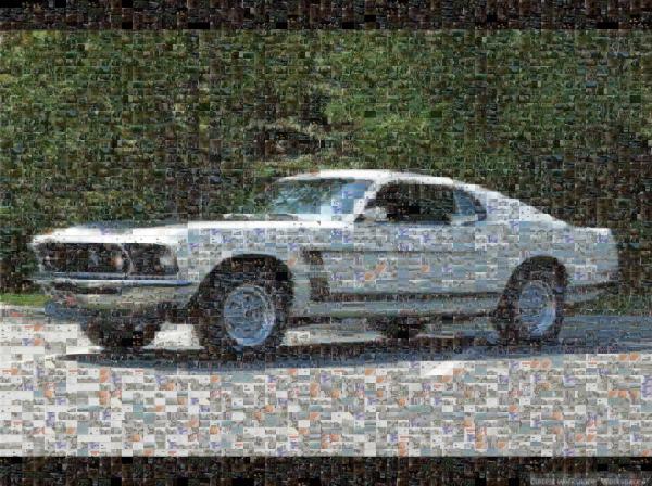 A Classic Car photo mosaic