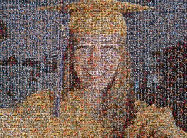 Graduation Day photo mosaic