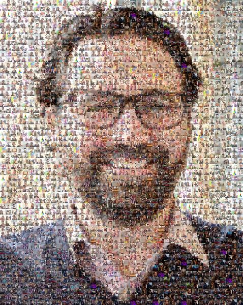 Birthday Mosaic photo mosaic