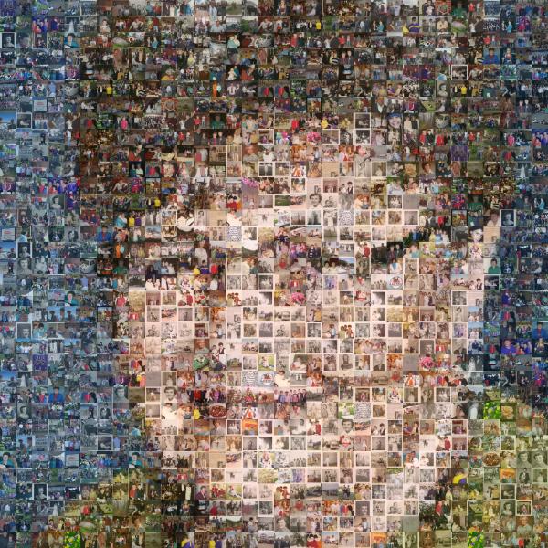 Business Portrait photo mosaic