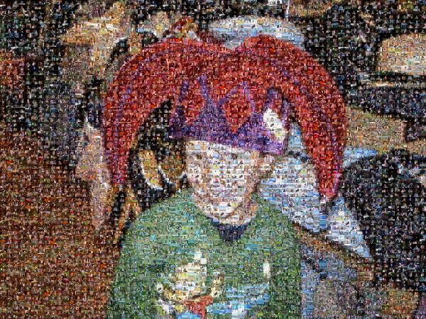 Jester Hat photo mosaic