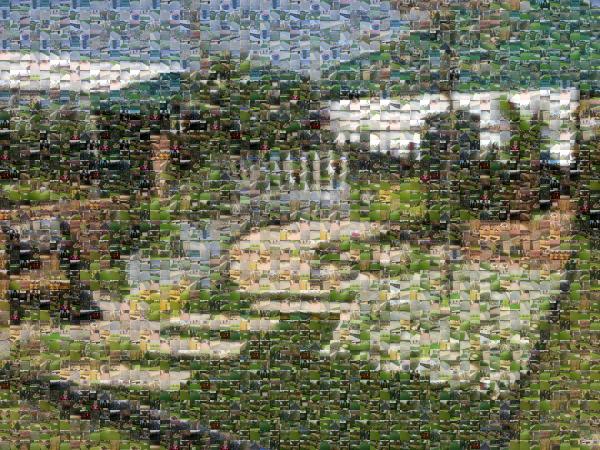 Beautiful Yard photo mosaic