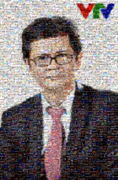 A Businessman photo mosaic