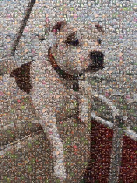 Lucy photo mosaic