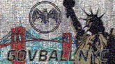 Gov Ball social hashtag Bacardi NYC statue liberty bridge music festival logo randall island park New York