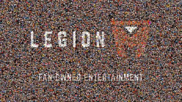 Legion Fan Entertainment photo mosaic