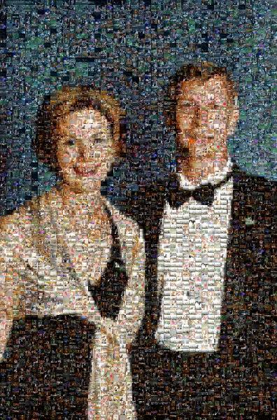 Well Dressed Couple photo mosaic