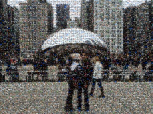 The Bean photo mosaic