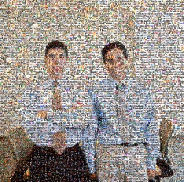 Business Men photo mosaic