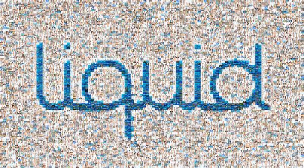 Liquid photo mosaic