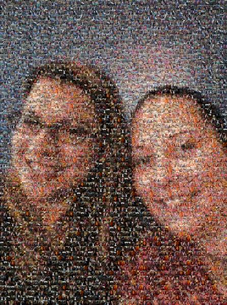 True Friends photo mosaic