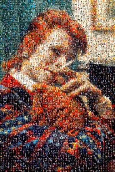 David Bowie Mosaic photo mosaic