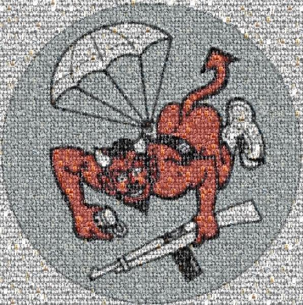 A Devilish Illustration photo mosaic