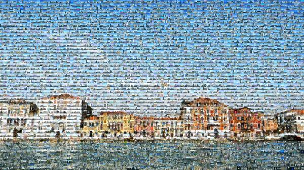 Venice Shoreline photo mosaic