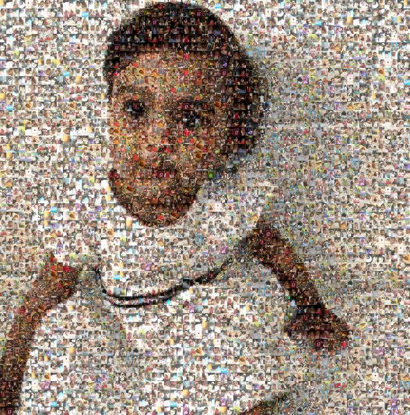 Little Girl photo mosaic