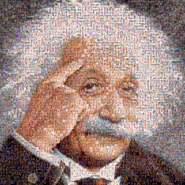Einstein photo mosaic