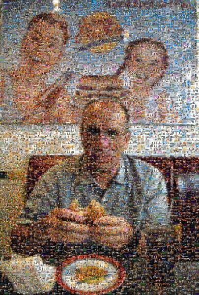 Johnny Rockets photo mosaic