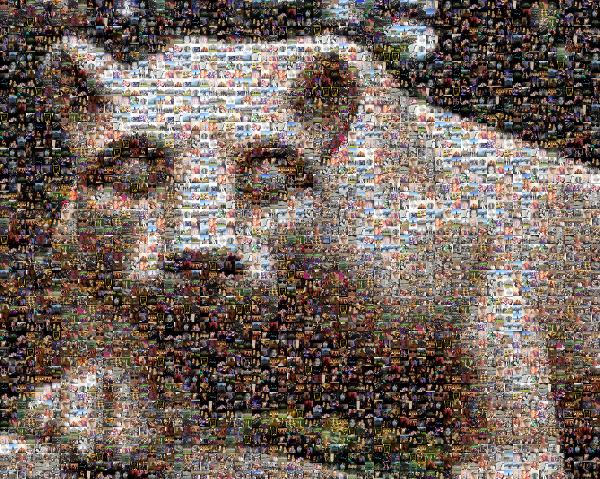 Nittany Lion photo mosaic