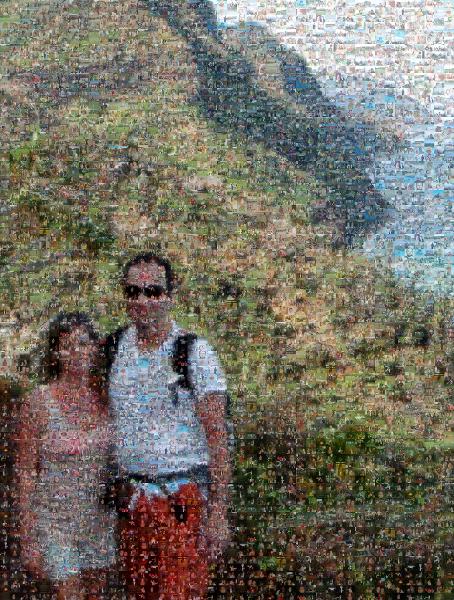 Mom & Dad photo mosaic