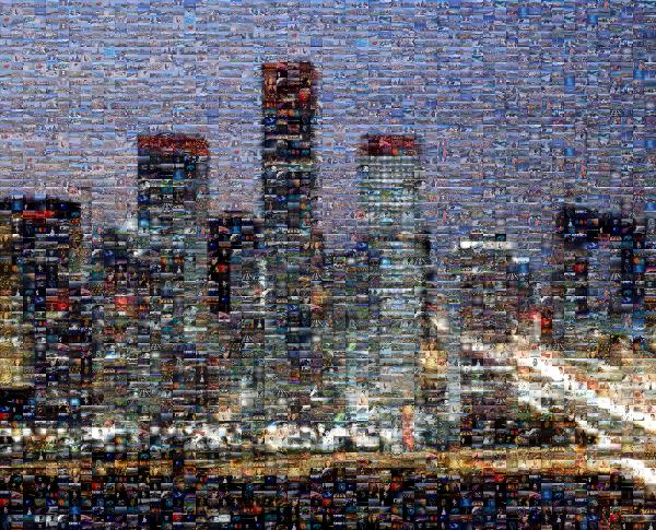 Cityscape  photo mosaic