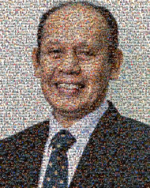 Business Portrait  photo mosaic
