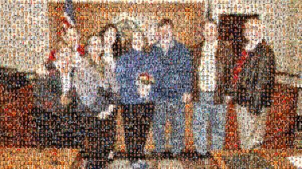 Group Shot photo mosaic