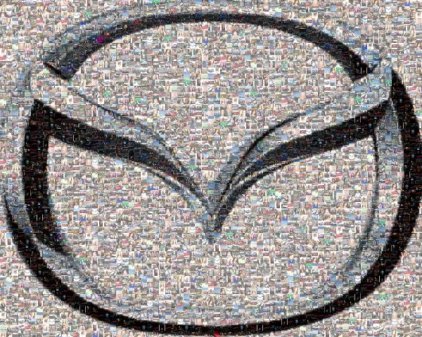 Mazda photo mosaic
