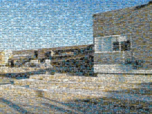 An Office Building photo mosaic