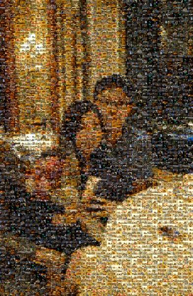 Date Night photo mosaic