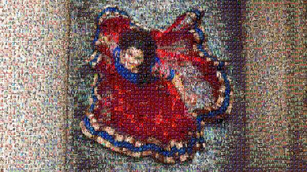 A Fountain Dance photo mosaic