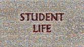 student life text fonts letters words graphics symbols 