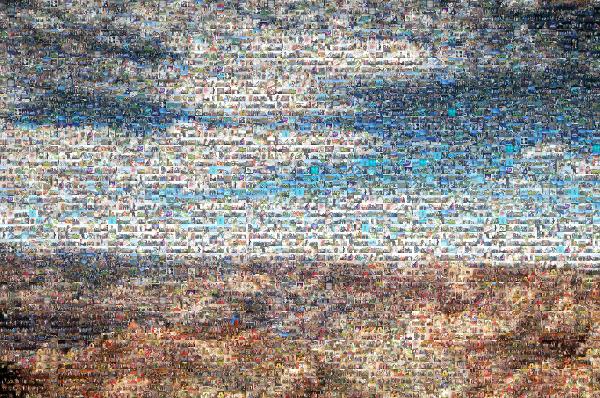 Grand Canyon Graduation Trip photo mosaic