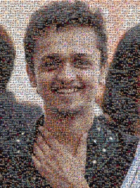 Happy Portrait photo mosaic