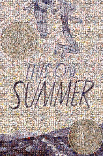 This One Summer Cover photo mosaic