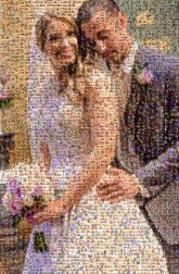 Wedding Portrait wedding marriage love couple engagement husband wife bride groom faces people distance distant partners