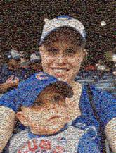 family people baby faces sports cubs 
