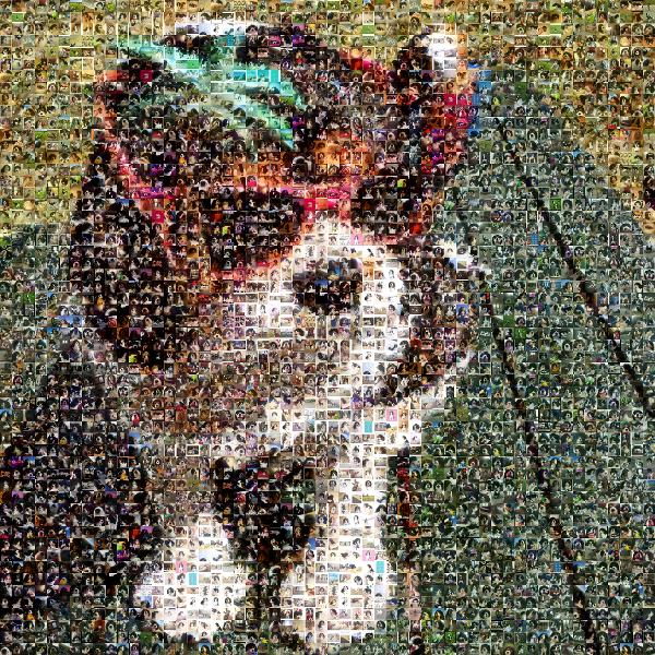 One Cool Dog photo mosaic