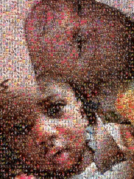 Baby Faces photo mosaic
