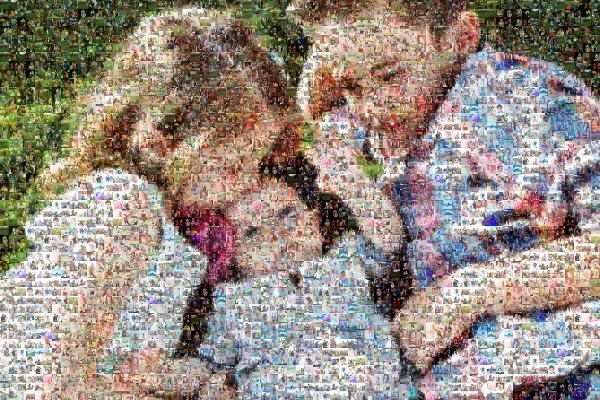 Little Children photo mosaic