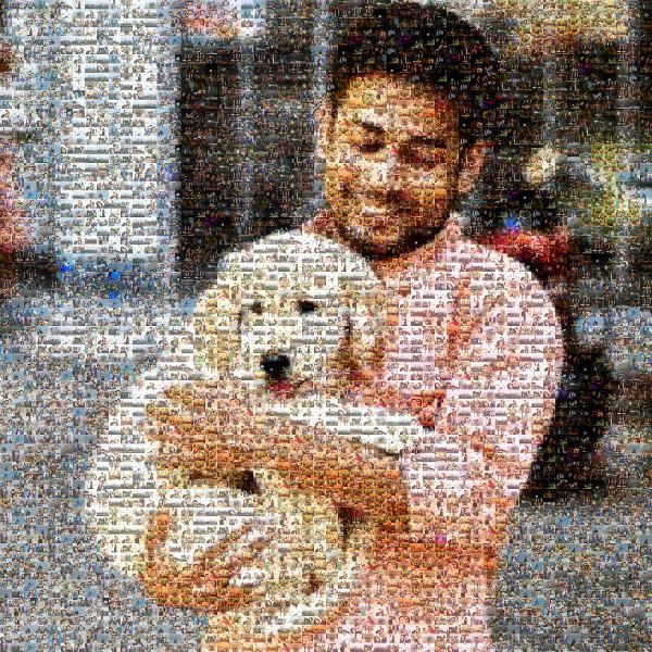 Man's Best Friend photo mosaic